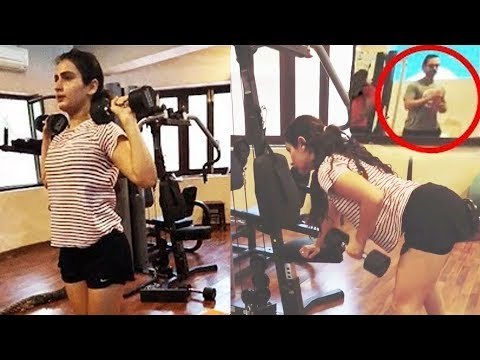 Thugs Of Hindostan | Aamir Khan Gives FITNESS Training To Fatima Sana Shaikh