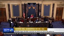 Senado de los Estados Unidos sigue dividido mientras se acerca el cierre del gobierno