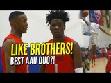 LIKE BROTHERS! Scottie Lewis, Bryan Antoine are AAU Basketball's BEST DUO! UAA Highlights!