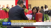 RAE de Macao elige a 12 diputados para la XIII Asamblea Popular Nacional de China