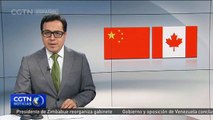 China y Canadá esperan iniciar negociaciones comerciales