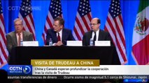 China y Canadá esperan profundizar la cooperación tras la visita de Trudeau