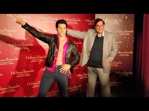 Varun Dhawan Unveils His Wax Statue In Madame Tussauds Hong Kong