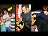 Salman And Shahrukh Inspired Chunky Pandey Son Ahaan To Click Selfie With Poor Kids