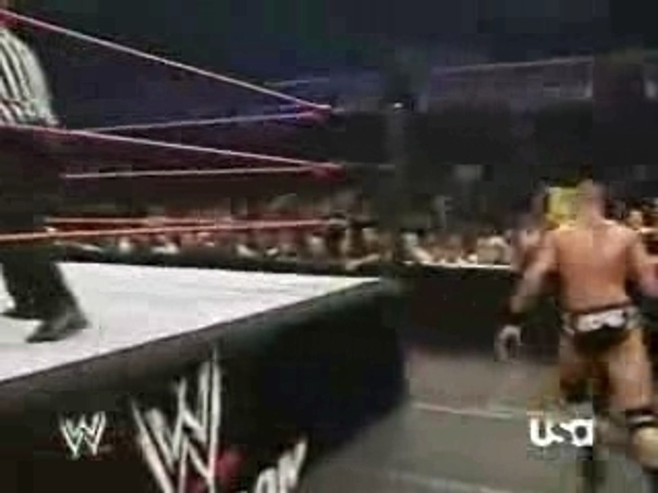 wwe raw Shawn Michaels vs Randy Orton1/2.03/12/2007