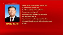 El perfil de Wang Yang, miembro del Comité Permanente del Buró Político del Comité Central del PCCh