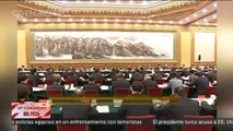 Xi Jinping preside la segunda reunión del  19º Congreso Nacional del Partido Comunista de China