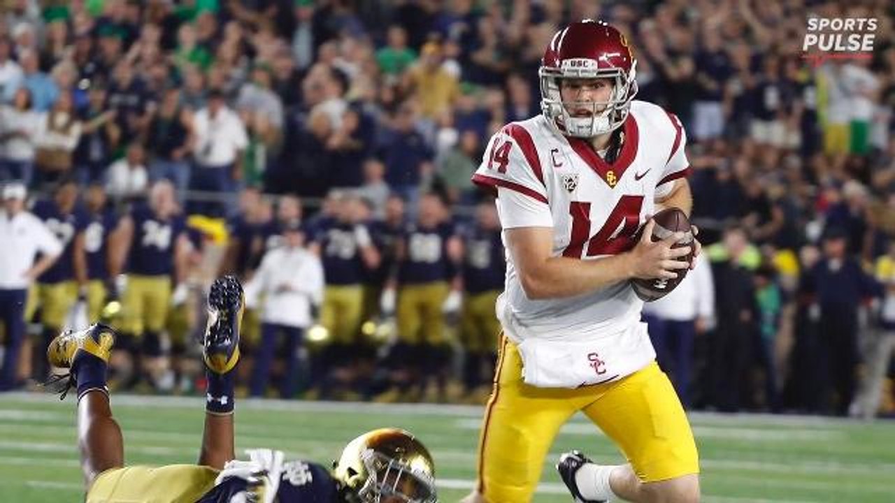 Sam Darnold drafted No. 3 overall by New York Jets video Dailymotion