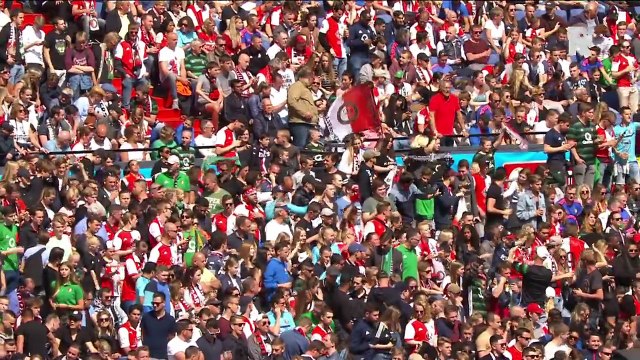 Compilatie huldiging van bekerwinnaar Feyenoord - 23 april 2018