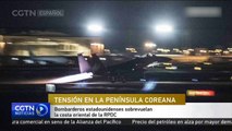 Bombarderos estadounidenses sobrevuelan la costa oriental de la RPDC