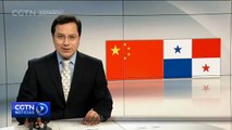 El presidente panameño se reúne con el canciller chino