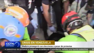 Maduro proseguirá con elecciones a pesar de protestas