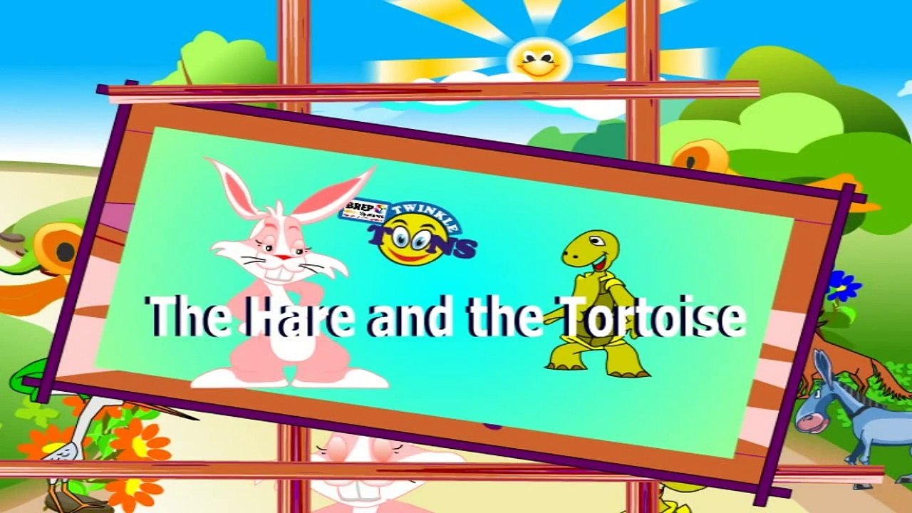 SLOW AND STEADY WINS THE RACE - MORAL STORY-KIDS LEARNING VIDEOS