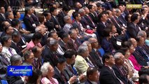 Xi Jinping pronuncia un discurso en la ceremonia del 20º aniversario del retorno de Hong Kong