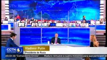 El presidente ruso afirma que su país pretende fortalecer al ejército sirio