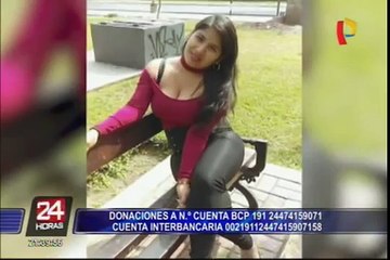 Médicos informan que Eyvi Ágreda necesita donantes de sangre