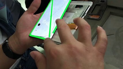 Samsung S8 lcd freezer separator and remove glue