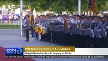 Ángela Merkel recibe a Li Keqiang en Berlín