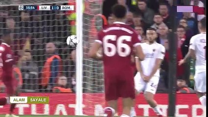 ملخص تالق محمد صلاح امام روما 5-2