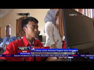 3 Siswa di Malang Jadi Juara Animasi Tingkat Asia Tenggara - NET 5