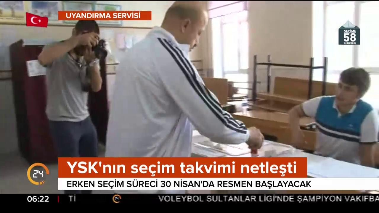 Takvim netleşti
