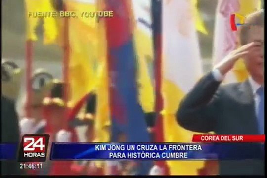 Corea del Sur: Kim Jong Un cruza la frontera para histórica cumbre de las dos Coreas