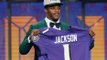 Lamar Jackson drafted No. 32 by the Baltimore Ravens