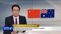 El premier chino atiende el foro de líderes estatales y provinciales China-Australia