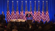 El presidente electo de EE. UU. da su primera rueda de prensa desde el triunfo electoral