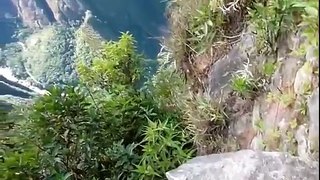 Huayna Picchu, camino peligroso