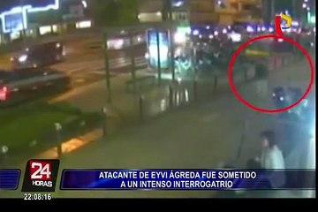 Atacante de Eyvi Ágreda fue sometido a un intenso interrogatorio