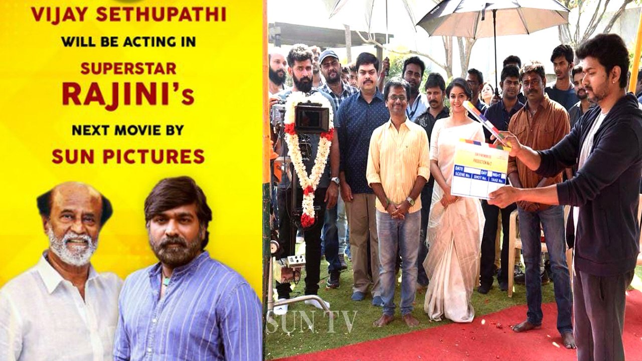 ரஜினி, விஜய் படங்களை தயாரிக்கும் சன் டிவி!