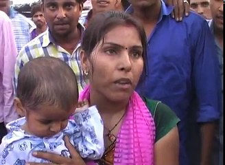 Woman tramples on politician's Mercedes for being winked at,  in India