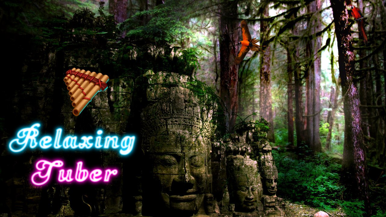 ANCIENT FOREST FLUTE (Relax, Sleep, White Noise, ASMR)