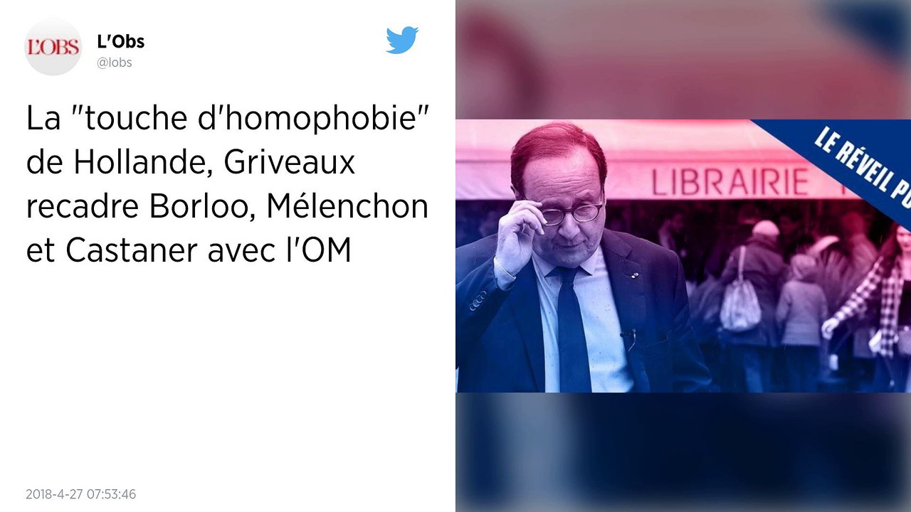 Emmanuel Macron "passif" : Benjamin Griveaux dénonce "l'humour gras, avec une touche d'homophobie" de François Hollande.