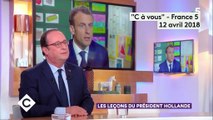 Comment, depuis la sortie de son livre, Hollande n'arrête pas de troller Macron