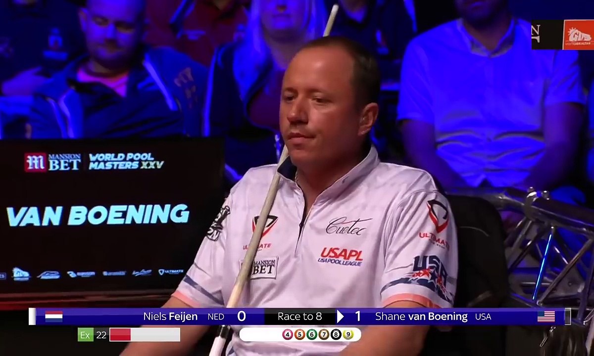 Shane Van Boening v Niels Feijen - Final World Pool Masters 2018 9-ball