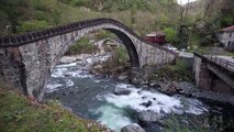 Tarihi 'Çifte Köprüler' turistlerin ilgisini çekiyor - ARTVİN