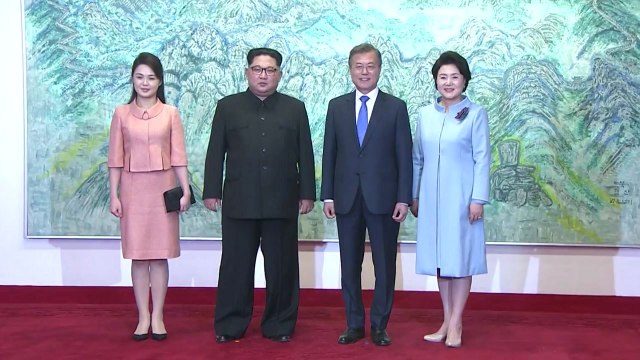 [현장영상] 남북 정상 부부 함께 환영 만찬 참석 / YTN