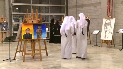 هذا الصباح- معرض فني لطلاب أكاديمية الخور بالدوحة