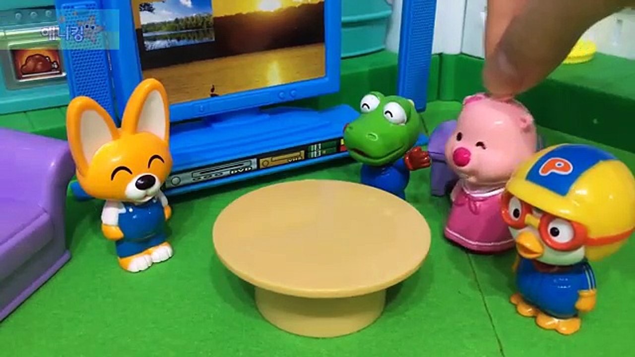 무서운이야기 아픈사람의 영혼을 빼앗아가는 요괴 [촌촌] 추에~추에~ChonChon_뽀로로 장난감 애니메이션 상황극 인형놀이 pororo toy animation ポロロ 애니킹