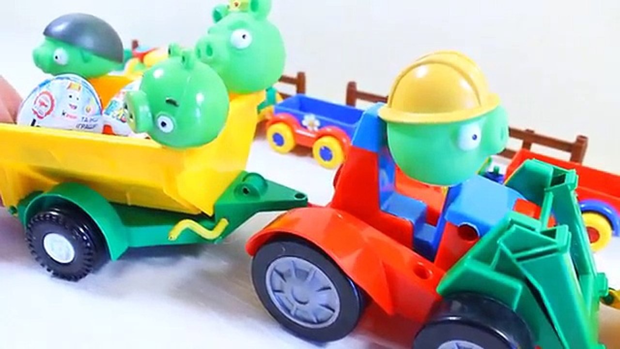 Видео для детей. Машинки и киндер сюрпризы. Мультики. Игрушки