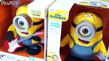 Minions Animated Toys - Guitar Strumming & Tumblin Stuart - 슈퍼배드 미니언 움직이는 장난감