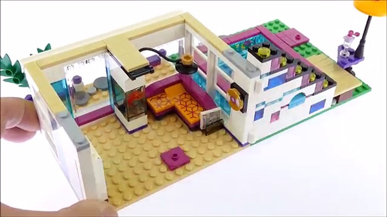 Lego Friends 41135 Livis Pop Star House - Lego Speed Build Review