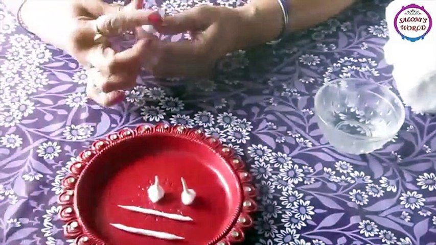How To Make Diya With Flour ( Aata ) at Home By Jyoti Sachdeva .