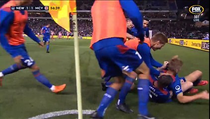 Best Goal 2018! Incredible Scorpion Kick Goal - A-League SF 2018