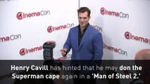 Henry Cavill hints at 'Man of Steel 2'