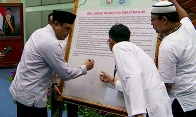 Dewan Masjid Tolak Politisasi di Rumah Ibadah