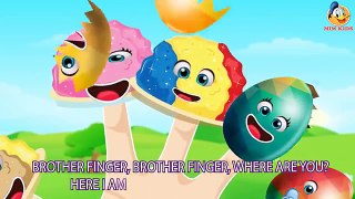 Ice Cream 21 Finger Family Rhyme ♦ Daddy Finger Song