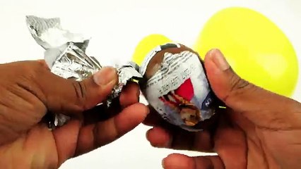 Learn Sizes with Surprise Eggs! Opening Kinder Surprise Egg & HUGE JUMBO Mystery Egg